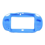 Funda Silicon Compatible Con Ps Vita 2000 Azul