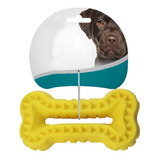 Juguete Masticable Hueso Chico Amarillo Morder Fancy Pets