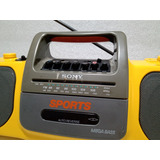 Rádio Sony Sports Am-fm Cassete Recorder Super Bass, 