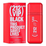 212 Vip Black Limited Red Edp 100ml Hombre