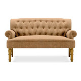 Love Capitonado Guido Haspe Beige 1pz Sofa Sillon Sala Plaza