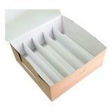 Caja Para Picadas 25*25*10 + Separador-divisor-desayuno X 50