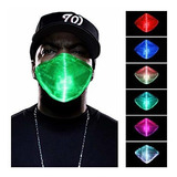 7 Colores Led Light Up Mask Máscara Luminosa Brillante Másca