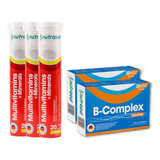 3 Multivitamínicos + 2 B-complex ( Pack Nutrazul 5 Unidades)