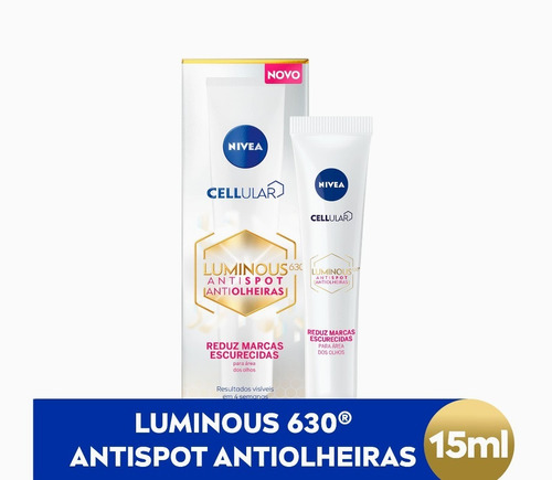 Nivea Creme Cellular Luminous 630 Antispot Antiolheiras 15ml