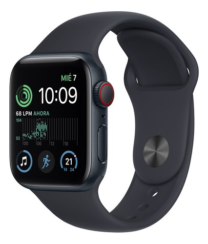 Apple Watch Se 2da Gen. Gps+celular Aluminio Medianoche 40mm