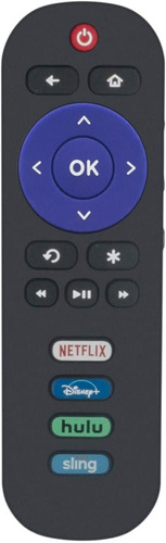 Control Remoto Para Rok U Tcl Rc280 Disney Netflix Hulu Slin