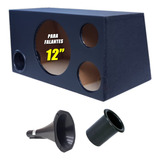 Caixa Trio Vazia Subwoofer Bravox 12 Polegadas Uxp12 D2 / D4