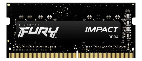 Memoria Ram Kingston Fury Impact 8r Ddr4, 2666mhz, 8gb Cl15