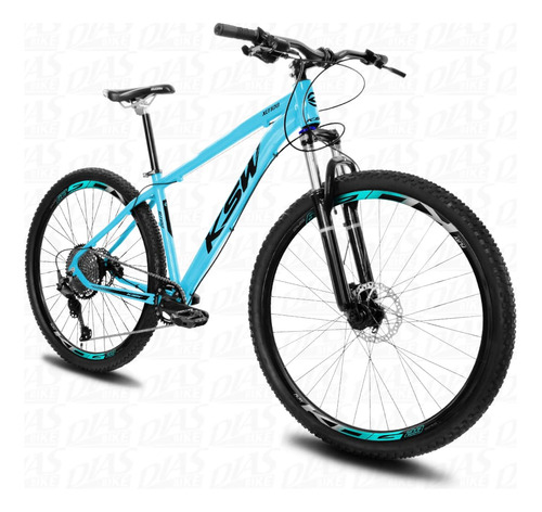 Bicicleta Aro 29 Ksw Xlt100 12v E Freios A Disco Hidráulicos