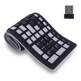 Teclado Usb De Silicone Flexível Para Laptop C