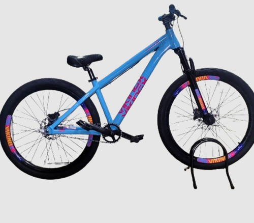 Bicicleta Aro 26 Vikingx Tuff38 Dirt Jump Single Freeride Dh