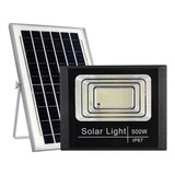 Luz Led Reflectora Solar Superpotente De 500 W Para Exterior