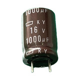 50x Capacitor Eletrolitico 1000uf/16v 105° 10x16mm Serie Ky