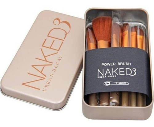 Brochas Para Maquillaje Naked 3 - Unidad a $1666