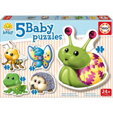 Rompecabezas Baby Puzzles Animales Del Bosque 5 En 1 Pr