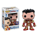 Funko Pop Tony Stark 32 San Diego Comic Con 2013 Iron Man 3 