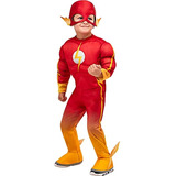 Disfraz D Dc Flash P Halloween P Niños Rubies Multicolor ;o