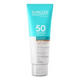 Protetor Facial Fps50 Sunless Base Bege Medio 60g 