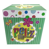 Caja Regalo Sorpresa Desayuno Plegable 30cm Feliz Dia 5225