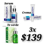 Kit Antiacne Bioaqua Crema Sérum Te Verde