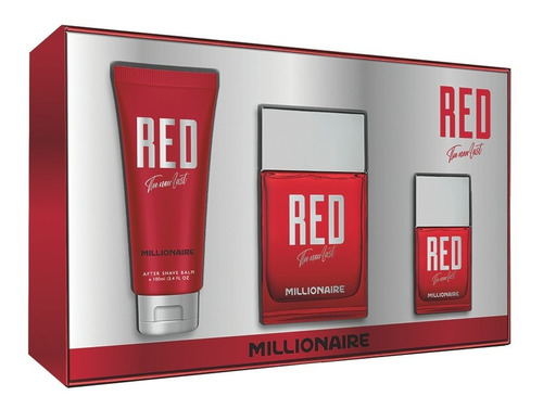 Set Millionaire Red Lust 100ml + 30ml + After Shave 100ml