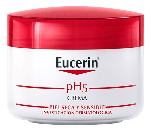 Eucerin Ph5 Crema 75ml Pieles Secas Sensibles Cuerpo Rostro Tipo De Piel Sensible