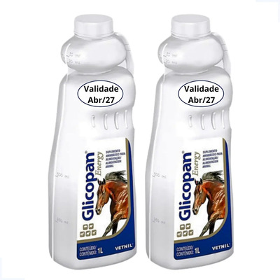 Glicopan Energy - 1l\u002F Suplemento Aminoácido\u002F Kit Com 2un | Frete grátis