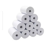 10 Rollos Papel Térmico 58mm