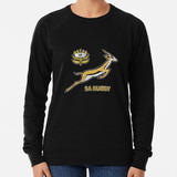 Buzo Sa Rugby - Logotipo De Springbok Vintage Camiseta Esenc