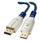 Bolaazul Cable Displayport 2.0 8k De 16 Pies, Cable Dp 16k 2