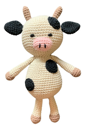 Vaca Tejida Al Crochet - Amigurumi