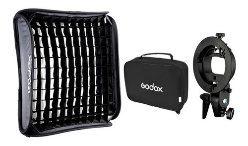 Kit Softbox Handy Con Grid 60 X 60cm Con Bracket S2 Godox