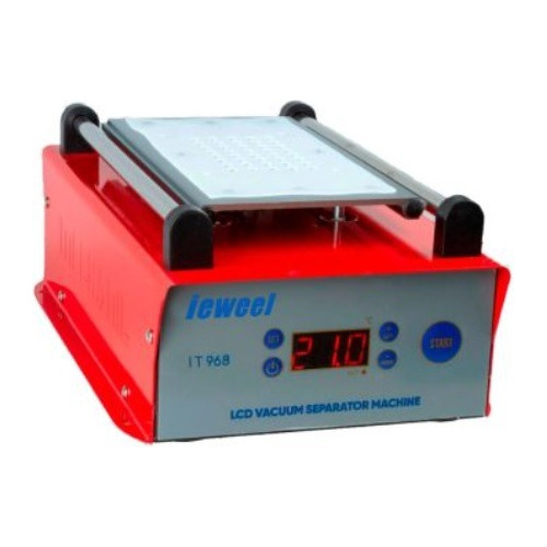 Plancha Separadora Lcd Con Bomba Iewell Mc968 Hilo Glass 