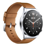 Reloj Inteligente Smartwatch Xiaomi Watch S1 (silver) Color De La Caja Plateado Color De La Correa Marrón Color Del Bisel Silver