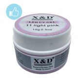 Gel Xed Alongamento Unha 15gr Led Uv Acrigel Fibra Tips Mold