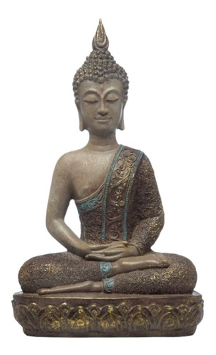Imagen Decorativa Buda Meditando 30 Cm.