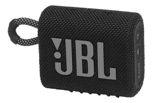 Parlante Bluetooth Jbl Go 3 Sumergible Color Negro