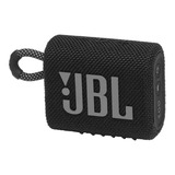Alto-falante Bluetooth Jbl Go 3 Cor Preto