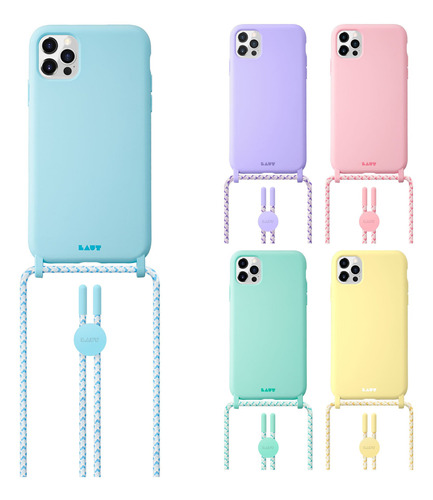 Carcasa Huex Pastels Necklace Para iPhone 12/12 Pro