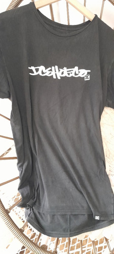 Remera Varon Negra Dc