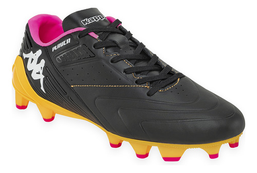 Botines De Futbol Kappa Player Pro Fg 2 Negro Solo Deportes