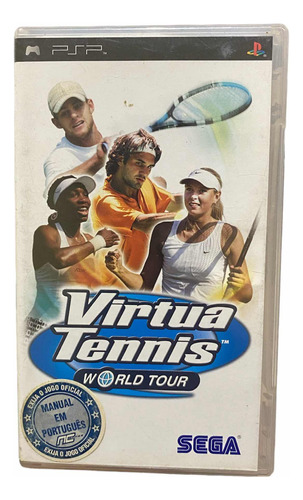 Virtua Tenis World Tour Psp Usado Completo Funcionando