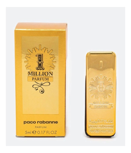 Miniatura 1 Million Parfum Paco Rabanne 5ml. Original
