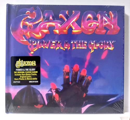 Cd Saxon  Power & The Glory/imp Eu/9 Bonus-novo/lacrado