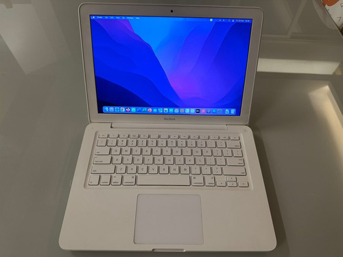 Apple Macbook 13  Branco Late 2009 Com Macos Monterey