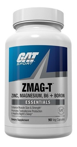 Vitaminas Gat Zmag-t 90 Caps Zinc/magnesio/vit B6
