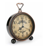 Allnice Reloj Despertador Vintage De 5.3 Pulgadas, Silencios