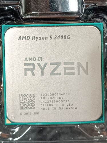 Microprocesador Ryzen 5 3400g