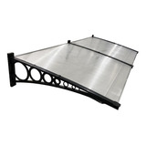 Kit Para Toldo Em Policarbonato 1,70m X 1,00m - Abs